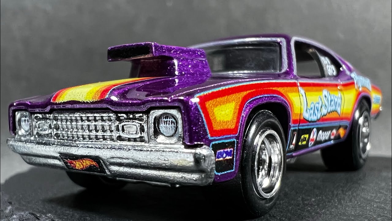 ホットウィール　プレミアム　カーカルチャー　ドラッグストリップ HOTWHEELS PREMIUM DRAG STRIP DEMONS '73 PLYMOUTH DUSTER ホット