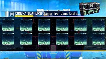 OPENING ALL 131 LUNAR TEAR NIER AUTOMATA CAMO CRATE IN COD MOBILE NEW SEASON 5 CODM X NIER AUTOMATA