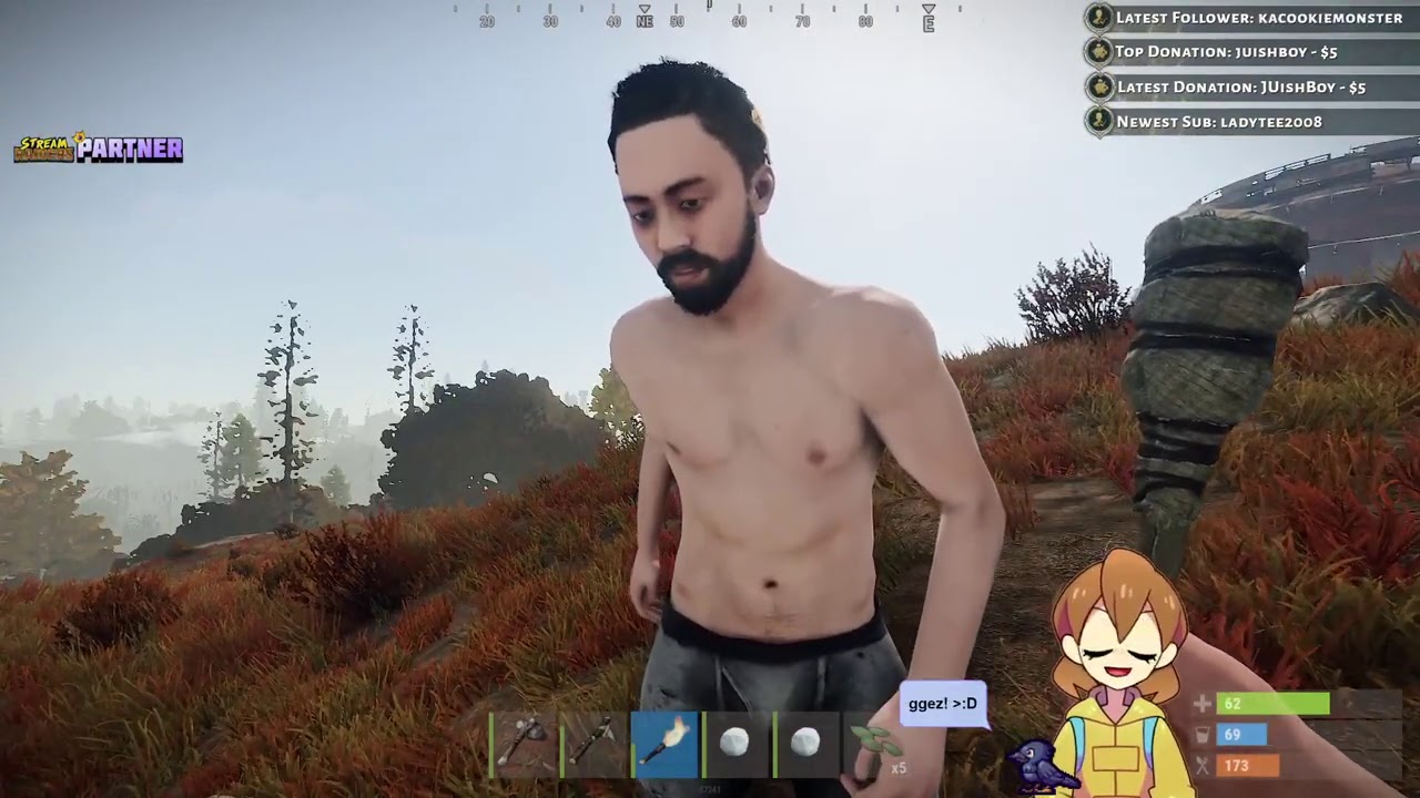 Corpse & Ash Interact - OTV & Friends Rust Server - YouTube