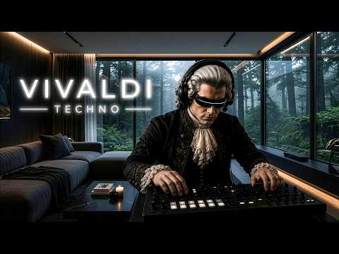 Vivaldi x Melodic Techno | TEMPEST | Winter Concerto Unleashed — Deep Work & Flow Playlist