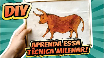 Quais são os seus objetivos de fazer a pintura rupestre?