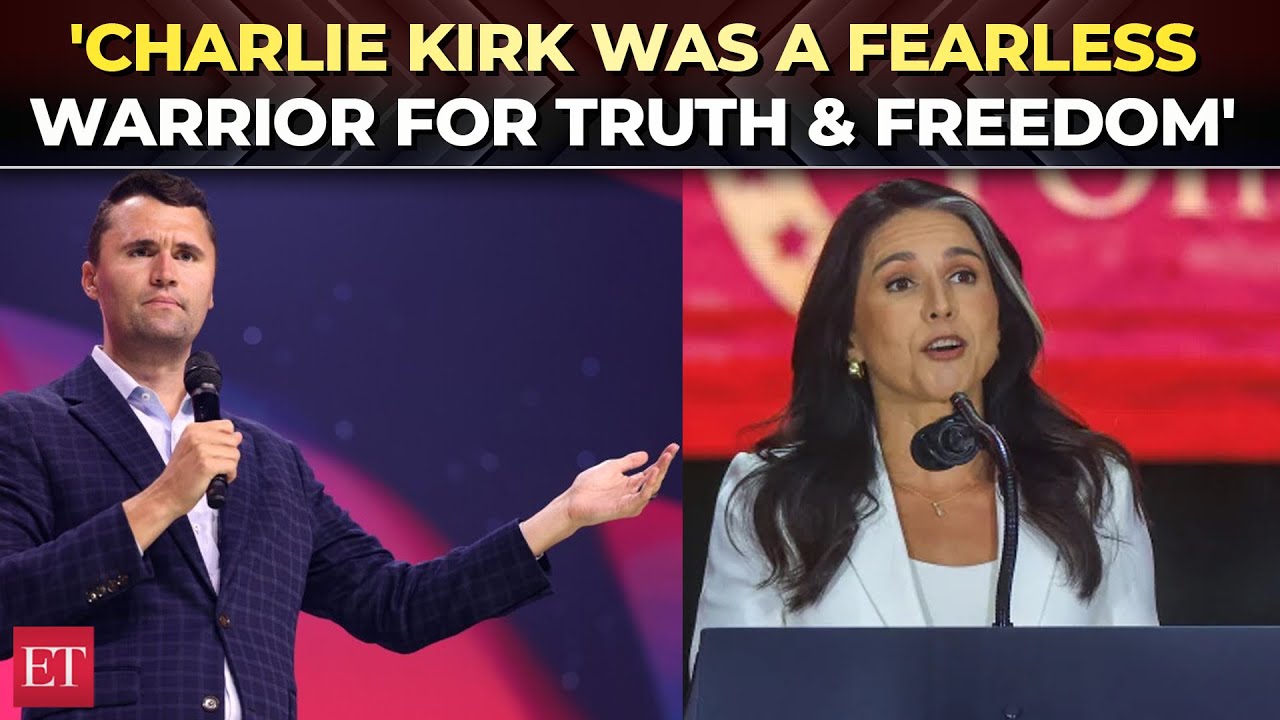 'Lời nói của ông chính là vũ khí của ông': Tulsi Gabbard ca ngợi Charlie Kirk là 'chiến binh vì sự thật và tự do'