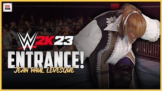 WWE 2K23 | Jean-Paul Levesque makes his way to the ring!