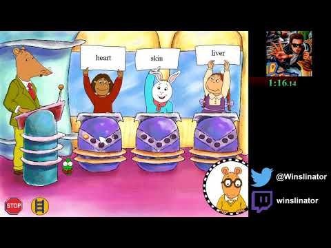 Arthur's Thinking Games (100%) in 1:18 [World Record]