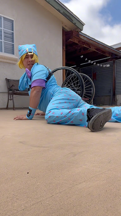 Jojo Posing as Johnny Joestar ♿️🍑😏