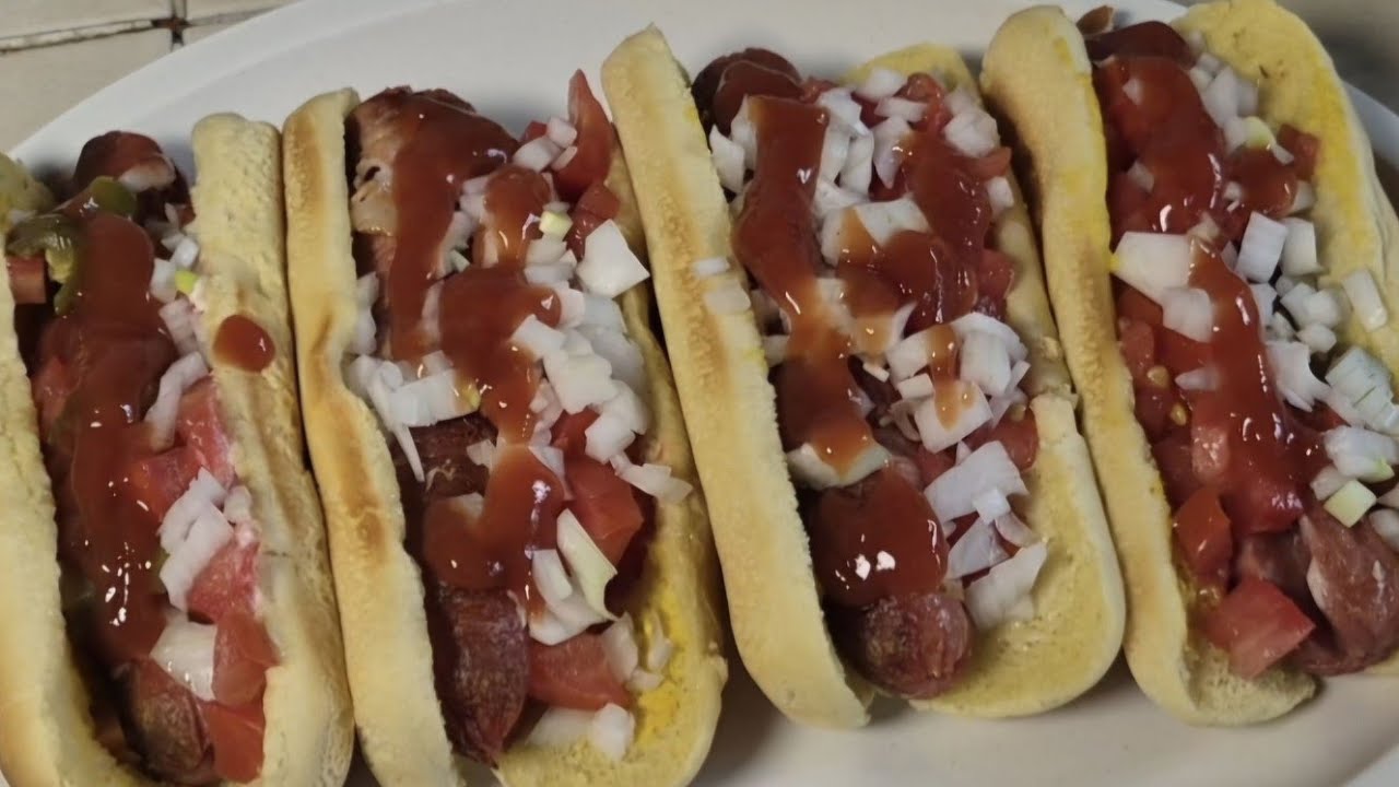Hot dog #receta #exquisita #facil