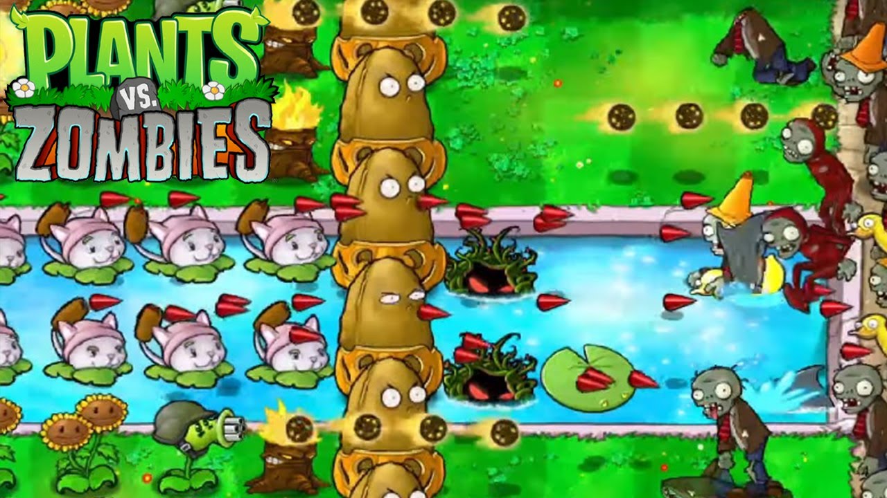 KEDİ BİTKİLERİNİN GÜCÜ ADINA PLANTS VS ZOMBIES 18 YouTube