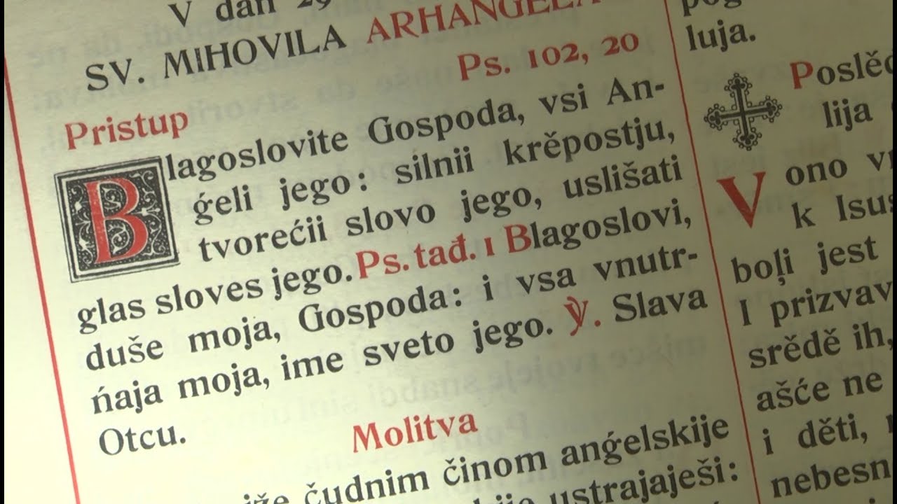 Roman Basilica holds exhibit on one thousand years of Roman Rite in Slavonic language