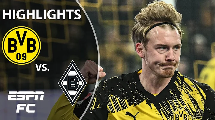 Borussia Dortmund vs. Borussia Monchengladbach | Bundesliga Highlights | ESPN FC