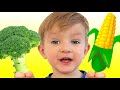 Fruits & Vegetables Song + more Children's Songs by Katya and Dima