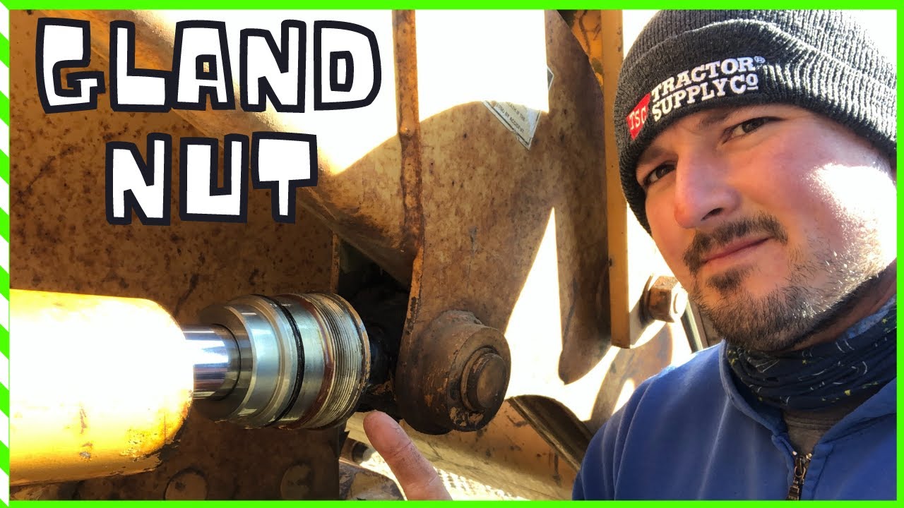 How To Remove Gland Nut Case 580K Backhoe (2021) YouTube