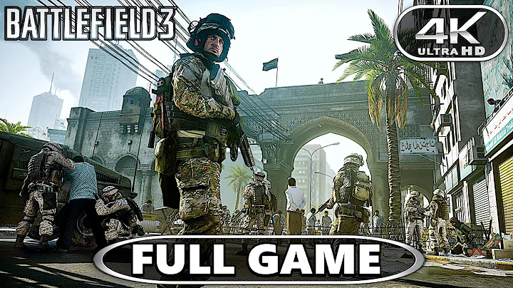 Battlefield 3 Gameplay Walkthrough Campaign Full Game - BF3 4K 60FPS PC No Commentary