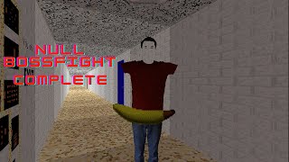 NULL BOSSFIGHT!!! - Baldi's Basics Classic Remastered #05 (Null Mode + New  Secret Ending) 