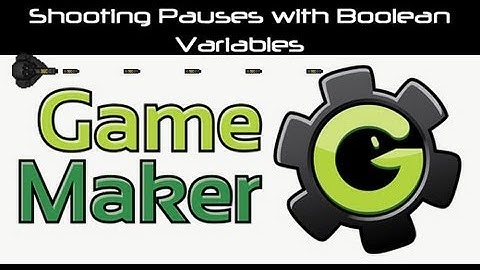 GameMaker Tutorial - Adding Pauses Between Bullets