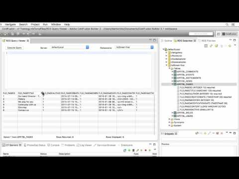 04 Publishing database content ## 02 Exploring the hd Street band database