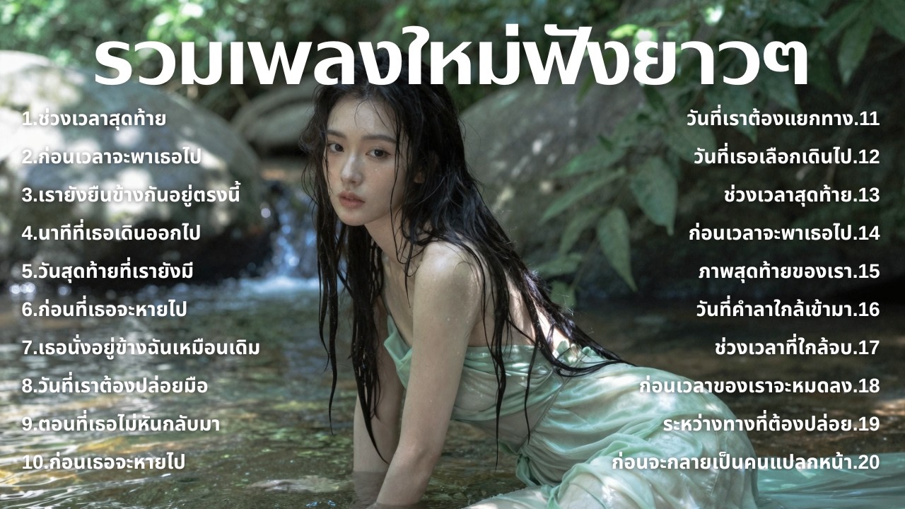 รวมเพลงเศร้า💔ฟังยาวๆไม่เคยเสียใจ คงไม่เข้าใจ | ฟังยาวๆ | ชุด[233] | Relax Harmony [Official Music]