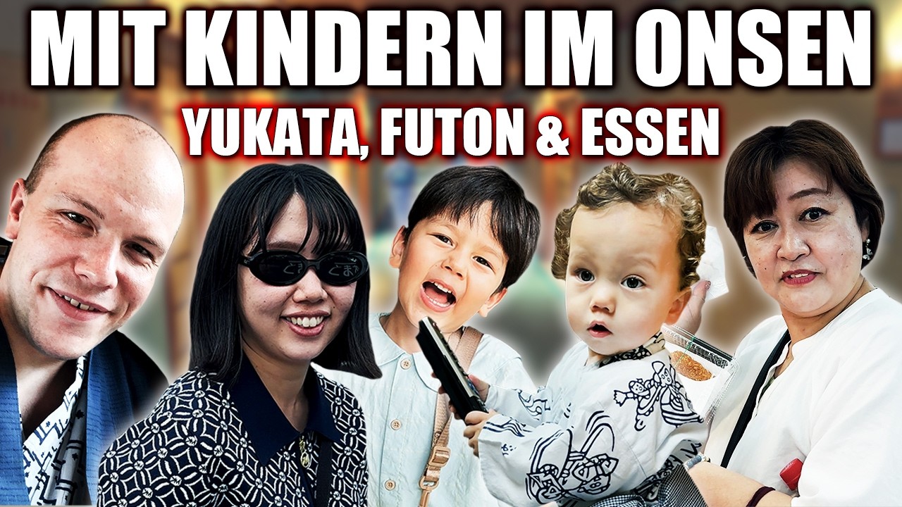 Mit Kindern im Onsen Hotel: Yukata, Futon & bestes japanisches Essen in Nagoya