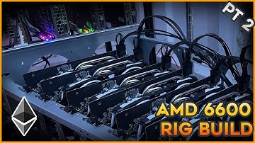 6x AMD 6600 GPU Rig Build Part 2 | Will this rig ever ROI?