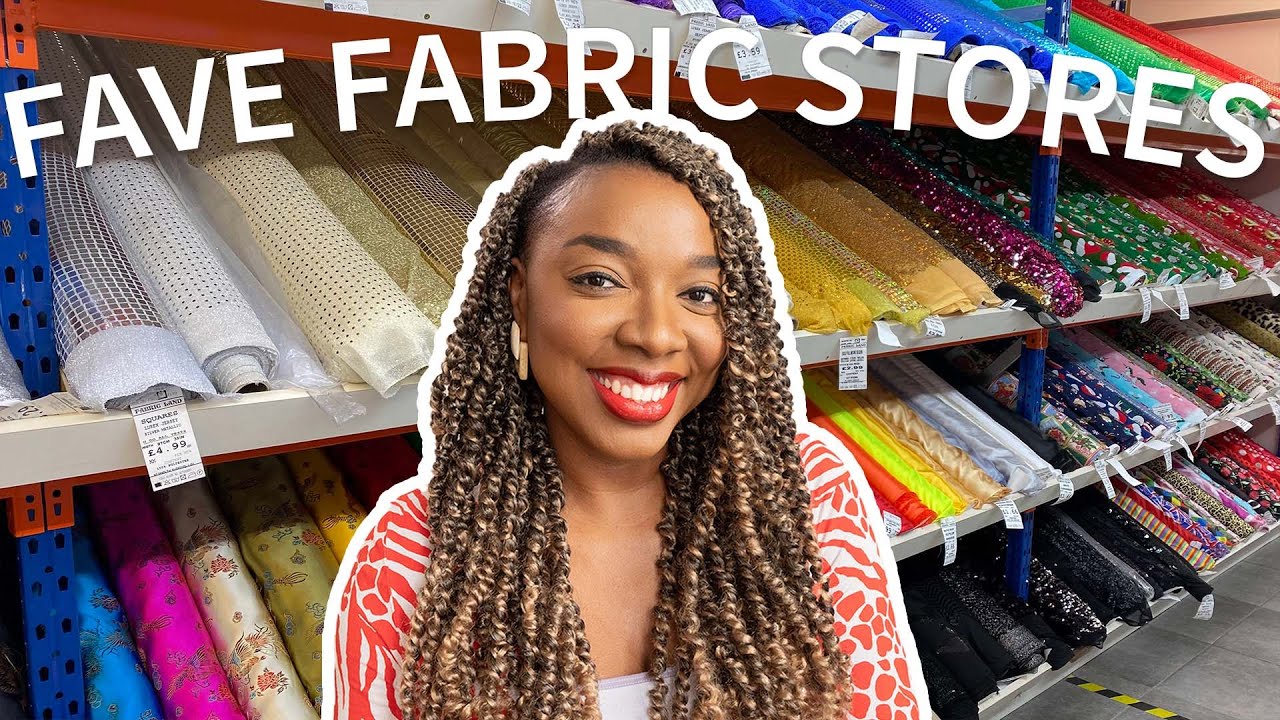My Favourite 9 Fabric Stores In London | Where I Shop Fabrics For My  Business | Kim Dave - Youtube