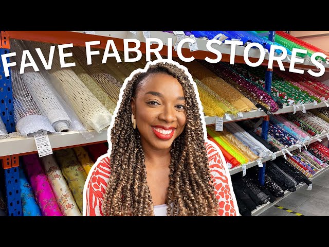 My Favourite 9 Fabric Stores In London | Where I Shop Fabrics For My  Business | Kim Dave - Youtube