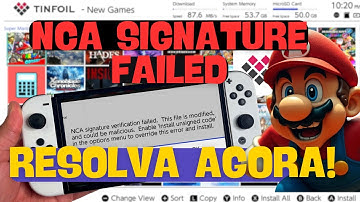 "RESOLVA DE VEZ o Erro NCA Signature Verification Failed no Tinfoil – Método 100% Funcional!"