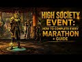 HIGH SOCIETY EVENT HOW TO COMPLETE EVERY MARATHON + GUIDE | SHADOW FIGHT 3