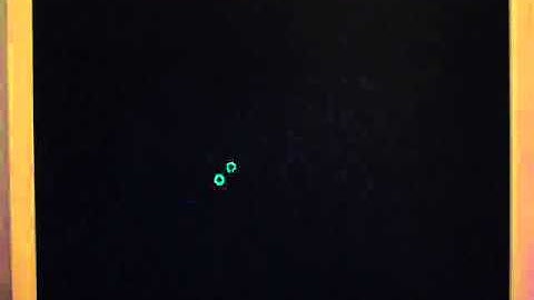 AVR running simple VGA game - µCbC