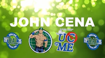 John Cena 2025 Custom WWE Titantron (Dallas)