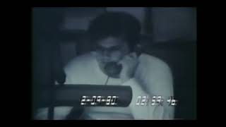 Mark Chapman talking to Gloria Chapman after he was arrested by the NYPD for murdering John Lennon.