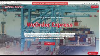 Weorder Express Tutorial Episode 1 Business Buyer