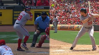 WSH@CIN: Nationals smash five homers vs. Reds