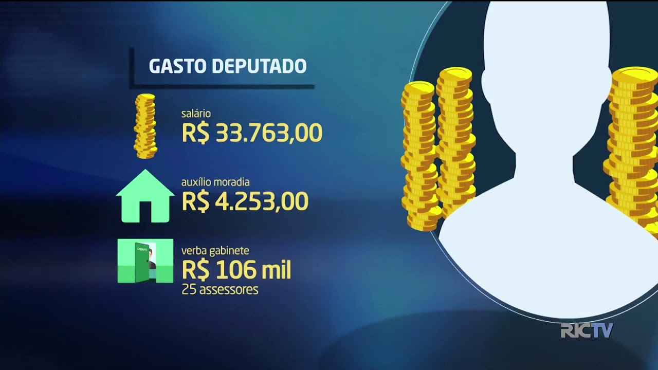 Deputados Federais usufruem de benefícios para manter a Câmera Federal -  YouTube