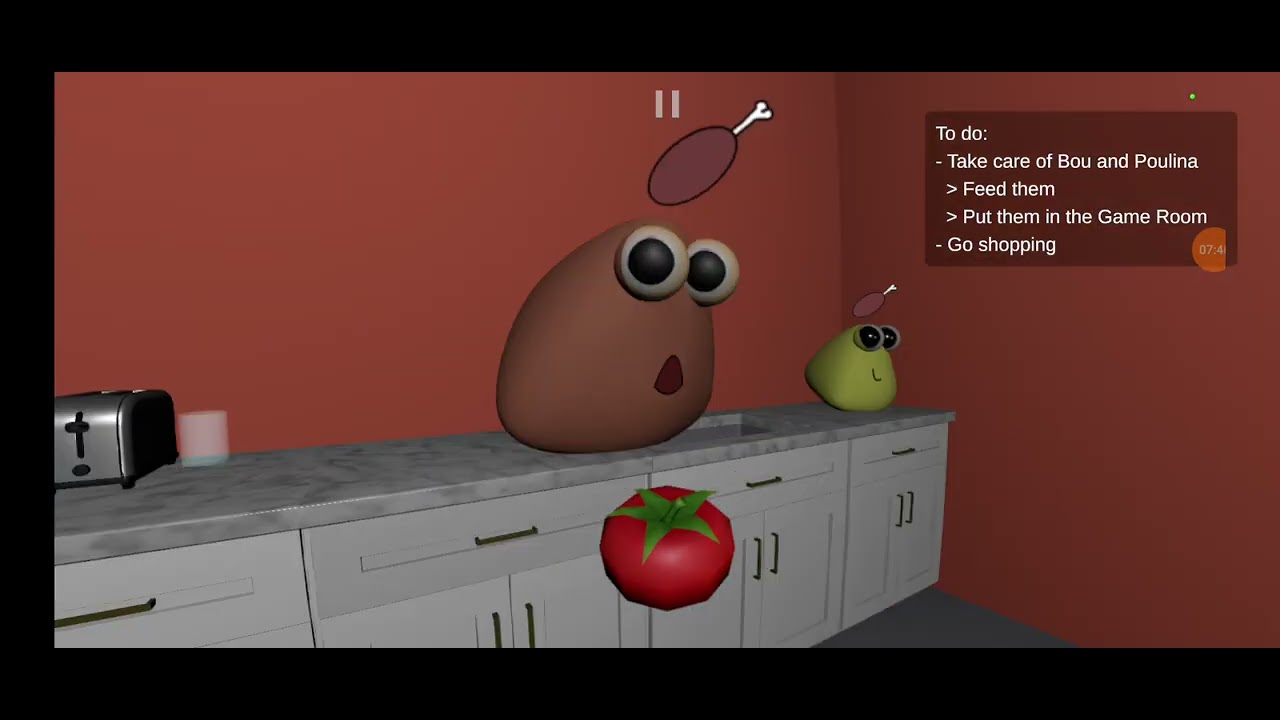 jugando la venganza de pou - YouTube