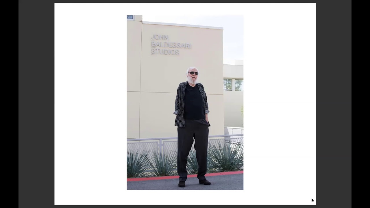 John Baldessari - The Complete Catalogue Raisonné Webinar