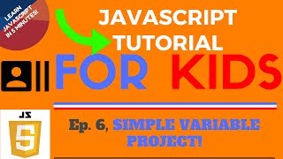 PREPARING FOR ROBOT PROJECT!!! - JavaScript For Kids - Ep. 6