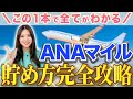 【初心者必見】18分で基本がわかる!200万ANAマイルを使用してきたプロが賢く貯めるコツを徹底解説します!【特典航空券 モッピー クレジットカード アメックス 高還元率】