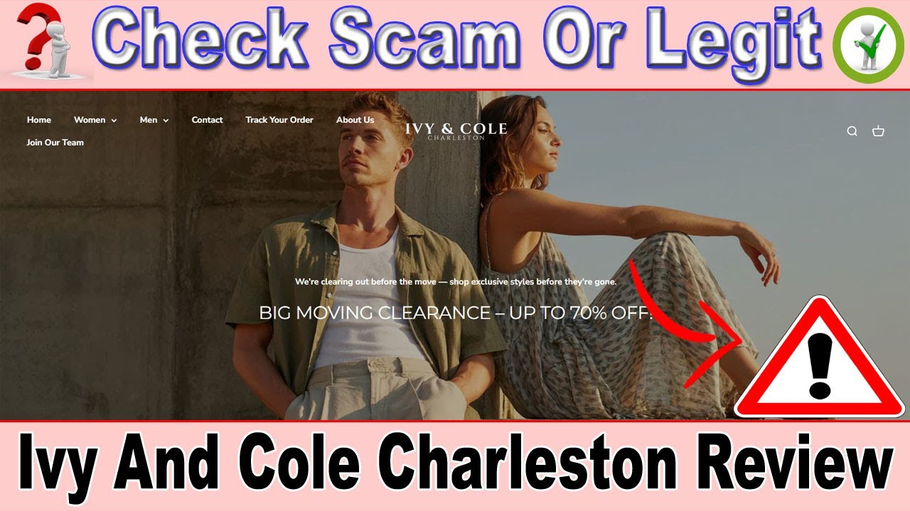 Обзор Ivy And Cole Charleston 🔥 Легальный магазин модной одежды или интернет-мошенничество?