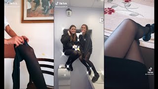 Top 10 Nylon Pantyhose Tiktok Girls Compilation 