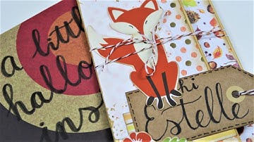 Fall themed Penpal Folder for Estelle