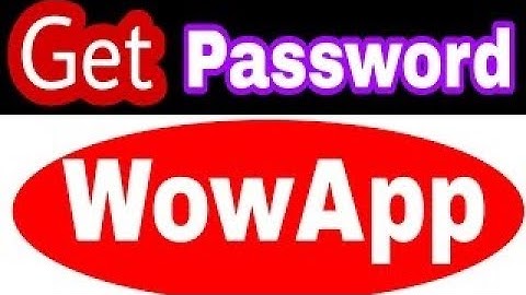 Wowapp ka password bhol jayen to kia krein/How to reset forgot password on WoW app?