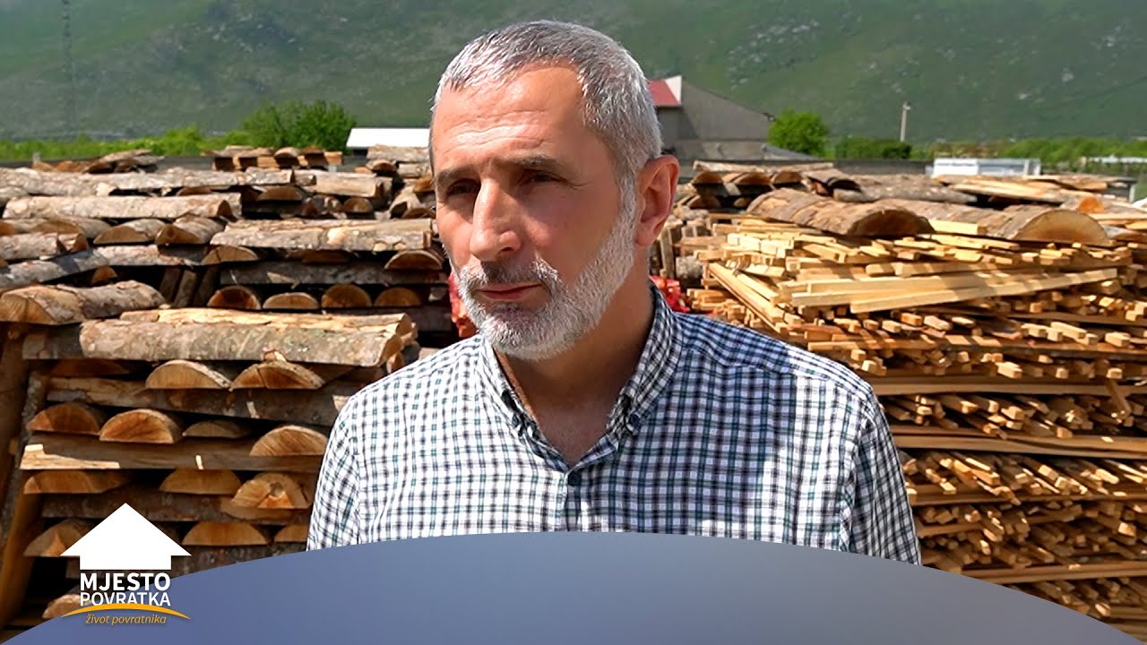 MJESTO POVRATKA: MUHAMED REDŽIĆ JE POVRATNIK IZ AUSTRIJE - BAVI SE OBRADOM ŠUMSKOG OTPADA, VRAPČIĆI