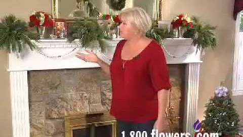 Decorating a Holiday Fireplace Mantel with Julie M...
