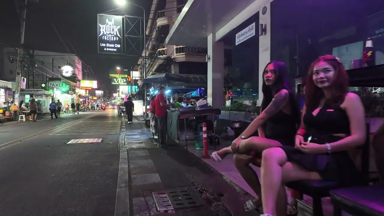 Pattaya Soi Buakhao, LK Metro, Soi Diana, Soi Chaiyapoon Nightlife, Thailand 4K 60FPS