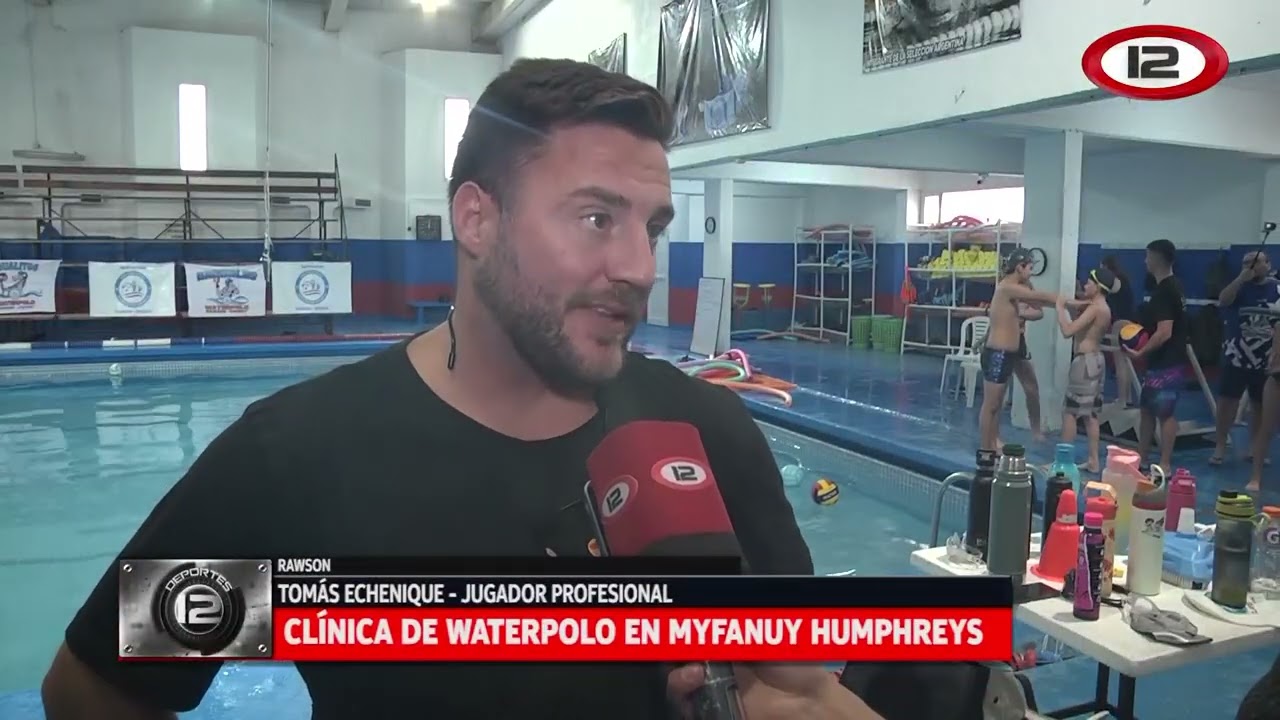 Clínica de Waterpolo en Myfanuy Humphreys