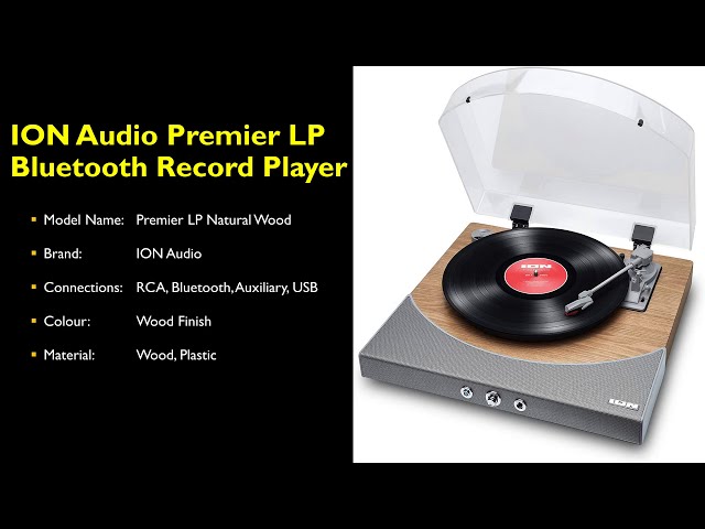 ION Audio Premier LP Record Player Review   Bluetooth Vinyl