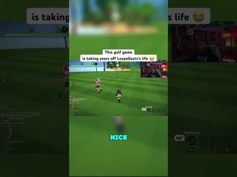 Watch Lospollostv's tranquil golf session quickly devolve into a pure test of patience #lospollostv