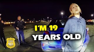Teen Karen Caught Driving High And Drunk Without A License| Karens Getting Arrested By Police