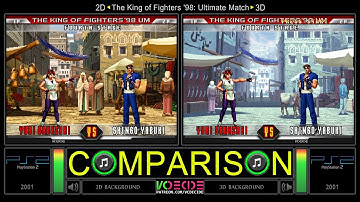 2D vs 3D - The King of Fighters 
