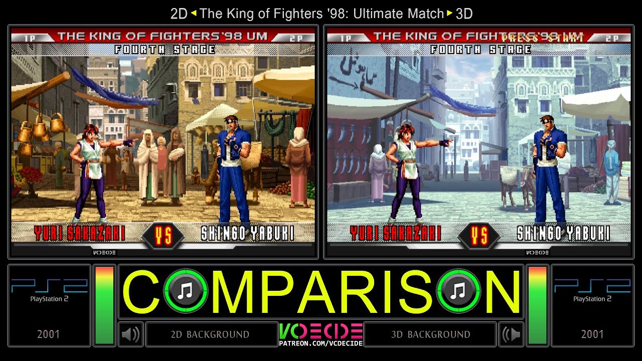 THE KING OF FIGHTERS '98 ULTIMATE MATCH sur PlayStation 2 [Test
