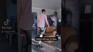 HATERS will say it's FAKE! #shorts #tiktok #haters #backflip #youtubeshorts #flip #editing #edits